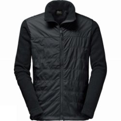 Jack Wolfskin Mens Caribou Crossing Track Jacket Black